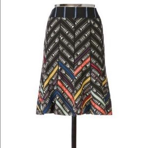 Anthropologie Floreat Studio Space Skirt
